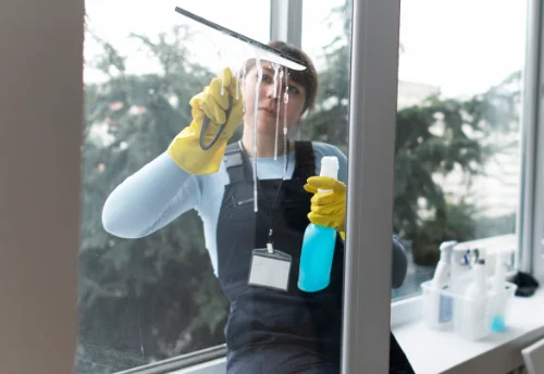 Nettoyage de vitres intérieures et extérieures à Entraigues